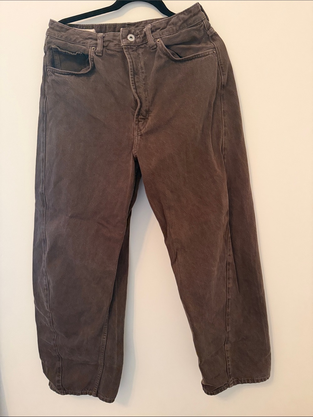 Zara brown jeans